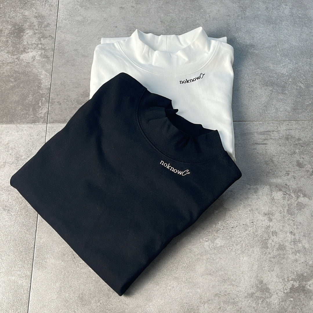 NoKnow Logo Original HIGH Long T-shirts