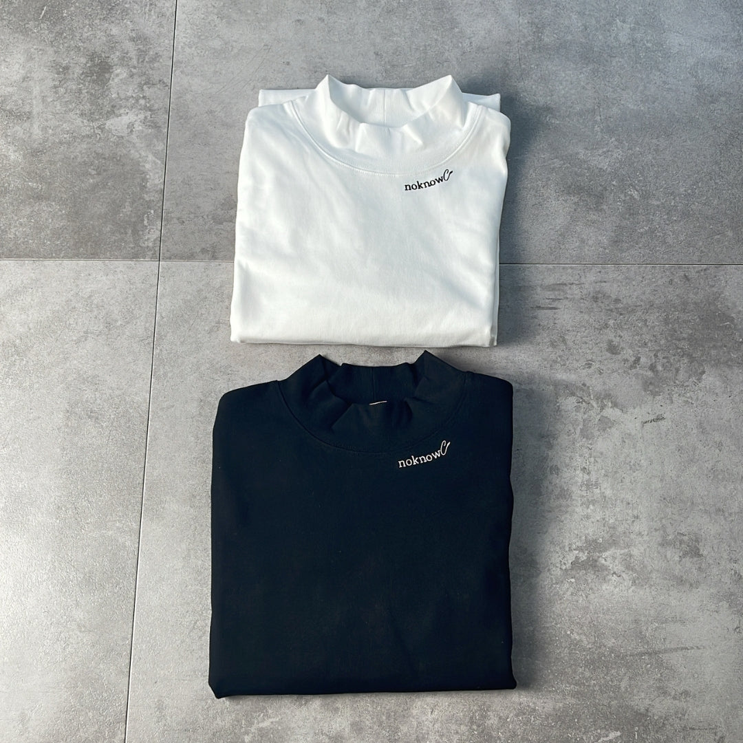 NoKnow Logo Original HIGH Long T-shirts